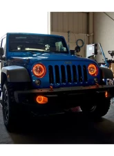 Oracle Lighting Jeep Wrangler JK 2007-2017 ORACLE LED Waterproof Halo Kit                                     - 3943-005 - Image 2
