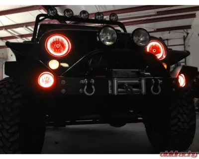 Oracle Lighting Jeep Wrangler JK 2007-2017 ORACLE LED Waterproof Halo Kit - 3943-005