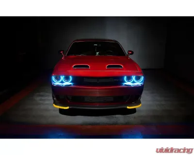 Oracle Lighting ColorSHIFT LED Surface Mount Headlight Halo Kit w/ BC1 Controller Dodge Challenger 2015-2023 - 3990-335