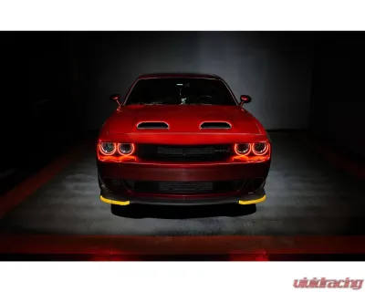 Oracle Lighting ColorSHIFT LED Surface Mount Headlight Halo Kit w/ BC1 Controller Dodge Challenger 2015-2023 - 3990-335