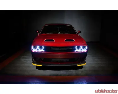 Oracle Lighting ColorSHIFT LED Surface Mount Headlight Halo Kit w/ BC1 Controller Dodge Challenger 2015-2023 - 3990-335