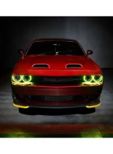 Oracle Lighting ColorSHIFT LED Surface Mount Headlight Halo Kit w/ BC1 Controller Dodge Challenger 2015-2023                                     - 3990-335 - Image 9