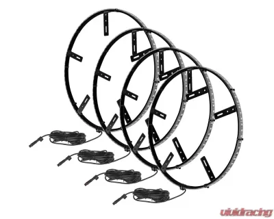Oracle Lighting 19" Wheels or Larger ColorSHIFT LED Illuminated Wheel Rings No Remote - 4215-334