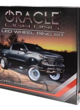 Oracle Lighting 19" Wheels or Larger ColorSHIFT LED Illuminated Wheel Rings No Remote                                     - 4215-334 - Image 2