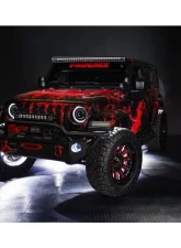 Oracle Lighting White Single Row LED Illuminated Wheel Rings                                     - 4215-001 - Image 5