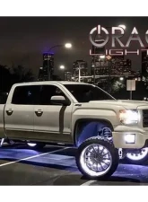 Oracle Lighting White Single Row LED Illuminated Wheel Rings                                     - 4215-001 - Image 6