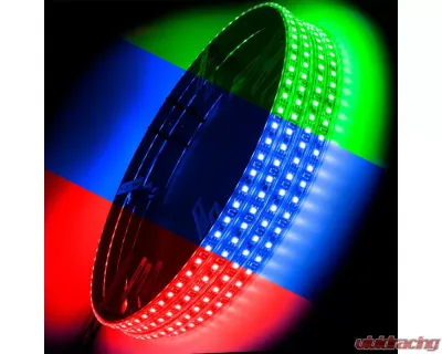 Oracle Lighting 19" Wheels or Larger ColorSHIFT LED Illuminated Wheel Rings No Remote - 4215-334