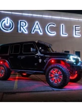Oracle Lighting 19" Wheels or Larger ColorSHIFT LED Illuminated Wheel Rings No Remote                                     - 4215-334 - Image 5