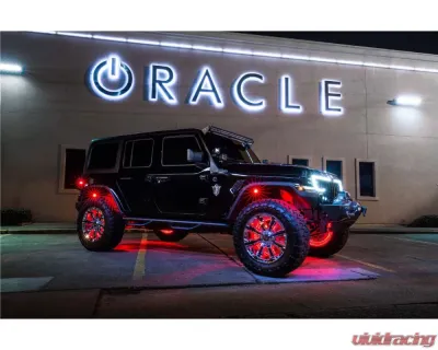 Oracle Lighting 19" Wheels or Larger ColorSHIFT LED Illuminated Wheel Rings No Remote - 4215-334