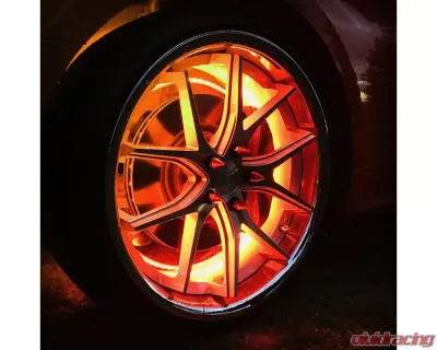 Oracle Lighting 19" Wheels or Larger ColorSHIFT LED Illuminated Wheel Rings No Remote - 4215-334