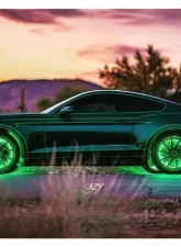 Oracle Lighting 19" Wheels or Larger ColorSHIFT LED Illuminated Wheel Rings No Remote                                     - 4215-334 - Image 11