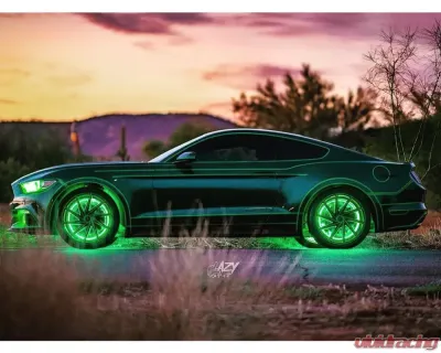 Oracle Lighting 19" Wheels or Larger ColorSHIFT LED Illuminated Wheel Rings No Remote - 4215-334