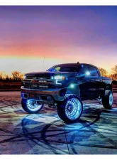 Oracle Lighting 19" Wheels or Larger ColorSHIFT LED Illuminated Wheel Rings No Remote                                     - 4215-334 - Image 12
