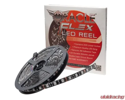 Oracle Lighting Exterior Black Flex LED Spool - RGB ColorSHIFT - 4223-333