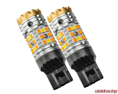 Oracle Lighting  7443-CK LED Switchback High Output Can-Bus LED Bulbs - 5111-023
