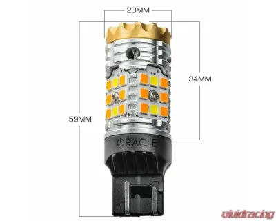 Oracle Lighting  7443-CK LED Switchback High Output Can-Bus LED Bulbs - 5111-023