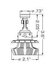 Oracle Lighting H13 4,000+ Lumen LED Headlight Bulbs (Pair)                                     - 5236-001 - Image 4
