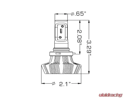 Oracle Lighting 9006 4,000+ Lumen LED Headlight Bulbs (Pair) - 5240-001