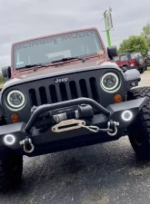 Oracle Lighting 7 Inch ColorSHIFT High Powered LED Headlights Black Bezel (Pair) w/ 2.0 Controller Jeep 2007+                                     - 5769-333 - Image 12