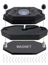 Oracle Lighting Magnet Adapter Kit For LED Rock Lights                                     - 5848-504 - Image 6
