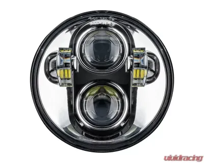 Oracle Lighting 5.75" 40W Replacement LED Headlight - Chrome Bezel - 6913-504