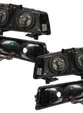 Oracle Lighting Pre-Assembled Headlights w/ Parking Lights ColorShift No Controller Chevrolet Silverado 2003-2006                                     - 8205-334 - Image 6