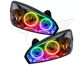 Oracle Lighting Pre-Assembled Halo Headlights (Round Style) ColorShift w/ No Controller SMD HL Chevrolet Silverado 2007-2013