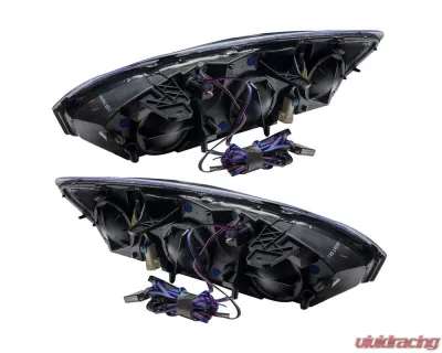 Oracle Lighting Pre-Assembled Halo Headlights (Round Style) ColorShift w/ BC1 Controller SMD HL Chevrolet Silverado 2007-2013 - 7006-335