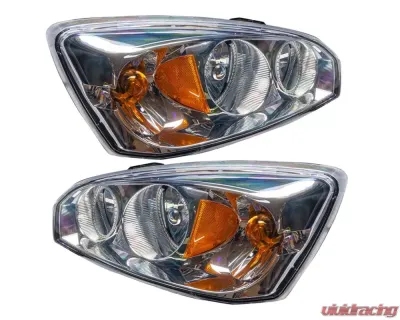 Oracle Lighting Pre-Assembled Halo Headlights (Round Style) ColorShift w/ BC1 Controller SMD HL Chevrolet Silverado 2007-2013 - 7006-335