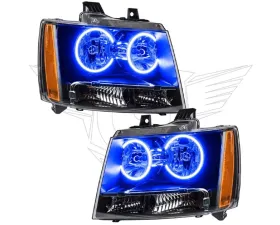 Oracle Lighting Pre-Assembled LED Halo Headlight Kit Blue Color SMD HL Chevrolet Suburban 2007-2014