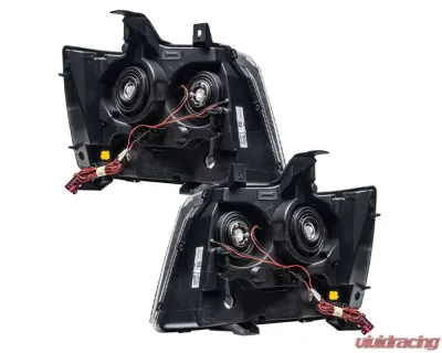 Oracle Lighting Pre-Assembled LED Halo Headlight Kit Blue Color SMD HL Chevrolet Suburban 2007-2014 - 7008-002