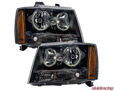 Oracle Lighting Pre-Assembled LED Halo Headlight Kit Blue Color SMD HL Chevrolet Suburban 2007-2014 - 7008-002