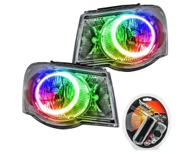 Oracle Lighting Pre-Assembled Headlights ColorShift w/ RF Controller SMD HL Chrysler Aspen 2007-2009