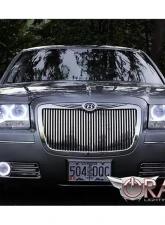 Oracle Lighting Pre-Assembled Headlights (Non Hid-Chrome) White Led Halo Kit SMD HL Chrysler 300 Base V6 2005-2010                                     - 7016-001 - Image 2