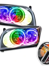 Oracle Lighting Pre-Assembled Headlights (Chrome Housing) SMD HL ColorShift w/ RF Controller Dodge Caliber 2007-2012                                     - 7018-330 - Image 5