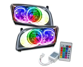 Oracle Lighting Pre-Assembled Headlights (Chrome Housing) SMD HL ColorShift w/ Simple Controller Dodge Caliber 2007-2012