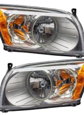 Oracle Lighting Pre-Assembled Headlights (Chrome Housing) SMD HL ColorShift w/ RF Controller Dodge Caliber 2007-2012                                     - 7018-330 - Image 2