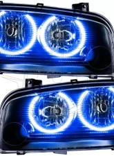 Oracle Lighting Pre-Assembled Headlights (Non HID) Blue Color SMD HL Dodge Charger 2005-2010                                     - 7022-002 - Image 5