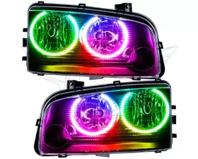 Oracle Lighting Pre-Assembled Headlights (Non HID) ColorShift No Controller SMD HL Dodge Charger 2005-2010