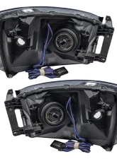 Oracle Lighting Pre-Assembled Halo Headlights ColorShift w/ 2.0 Controller SMD HL Dodge Ram 2007-2008                                     - 7034-333 - Image 4