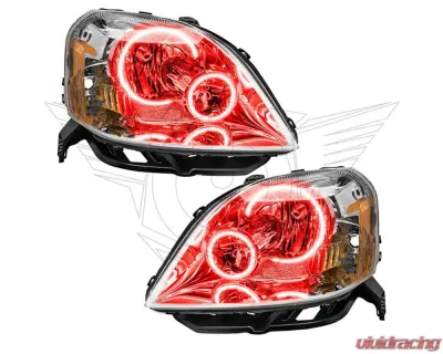 Oracle Lighting Pre-Assembled LED Halo Headlight Kit Red Color SMD HL Ford 500 2005-2007 - 7047-003