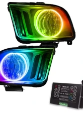 Oracle Lighting Pre-Assembled Headlights ColorShift w/ 2.0 Controller SMD HL Ford Mustang 2005-2009                                     - 7048-333 - Image 5