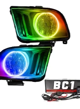Oracle Lighting Pre-Assembled Headlights ColorShift w/ BC1 Controller SMD HL Ford Mustang 2005-2009                                     - 7048-335 - Image 5