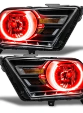 Oracle Lighting Pre-Assembled Headlights (Non-HID) Red Color SMD HL Ford Mustang 2010-2014                                     - 7050-003 - Image 6