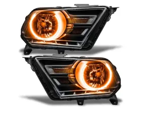 Oracle Lighting Pre-Assembled Headlights (Non-HID) Amber Color SMD HL Ford Mustang 2010-2014