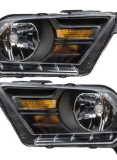 Oracle Lighting Pre-Assembled Headlights (Non-HID) ColorShift w/ 2.0 Controller SMD HL Ford Mustang 2010-2014                                     - 7050-333 - Image 2