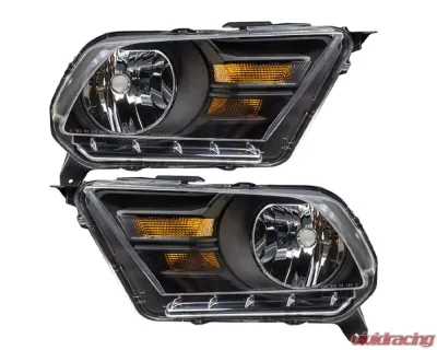 Oracle Lighting Pre-Assembled Headlights (Non-HID) ColorShift w/ 2.0 Controller SMD HL Ford Mustang 2010-2014 - 7050-333