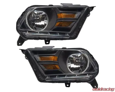 Oracle Lighting Pre-Assembled Headlights (Non-HID) ColorShift w/ 2.0 Controller SMD HL Ford Mustang 2010-2014 - 7050-333