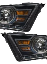 Oracle Lighting Pre-Assembled Headlights (Non-HID) ColorShift w/ 2.0 Controller SMD HL Ford Mustang 2010-2014                                     - 7050-333 - Image 4