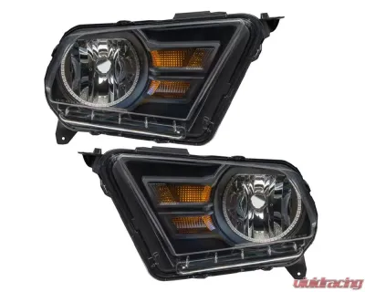 Oracle Lighting Pre-Assembled Headlights (Non-HID) ColorShift w/ 2.0 Controller SMD HL Ford Mustang 2010-2014 - 7050-333
